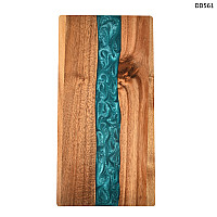 Επιμήκης σανίδα με εποξειδική ρητίνη "Τυρκουάζ" από ξύλο ακακίας – DD561 - Sellzone.bg Επιμήκης σανίδα με εποξειδική ρητίνη "Τυρκουάζ" από ξύλο ακακίας – DD561